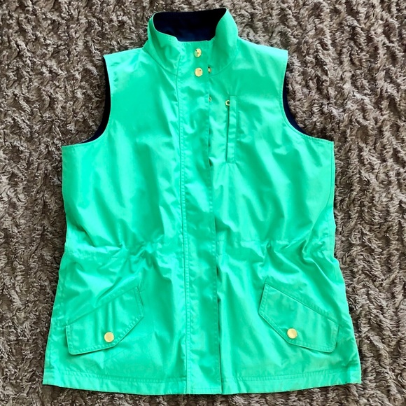 Ralph Lauren reversible blue & green vest Size S - Picture 3 of 5